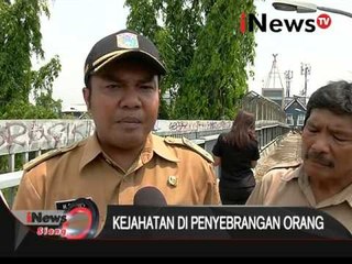 Sikap Tidak Perduli Picu Kejahatan Di Penyebrangan Orang - iNews Siang 30/12