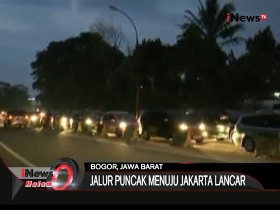 Jelang malam pergantian tahun baru, arus lalu lintas di kawasan Bogor padat - iNews Malam 30/12