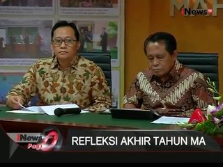 Jelang penutupan akhir tahun, MA lakukan refleksi akhir tahun - iNews Pagi 31/12