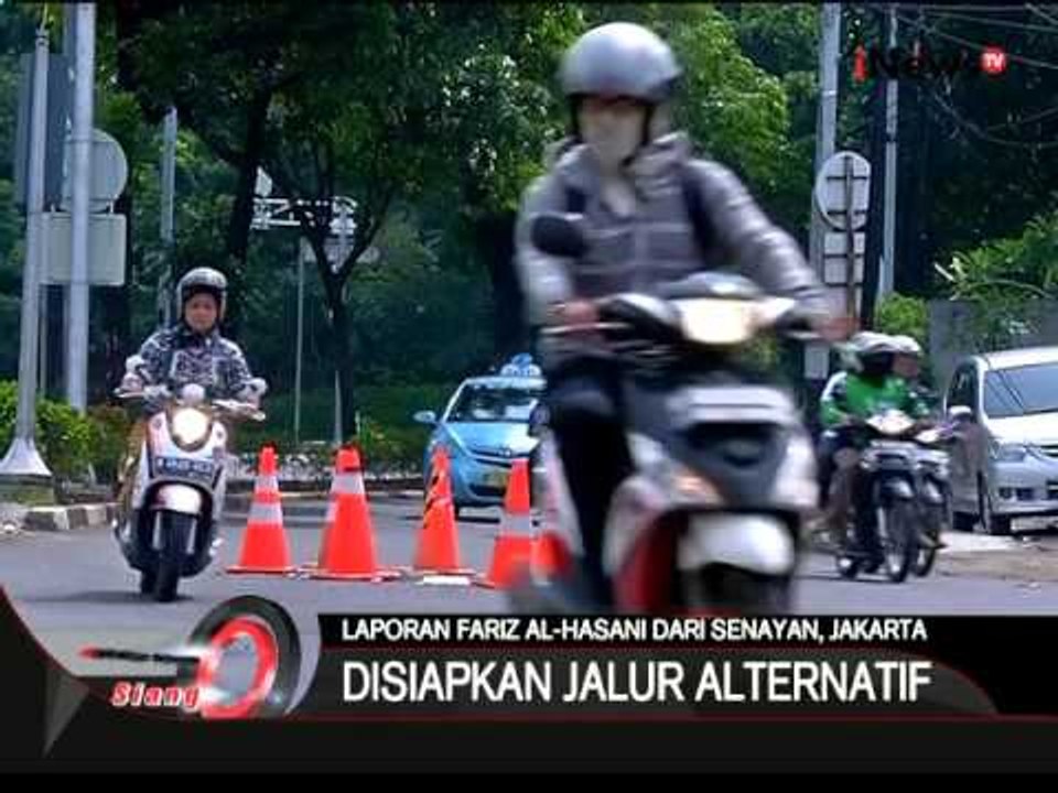 Live report : terkait arus jalan yang akan dialihkan pada malam pergantian tahun - iNews Siang 31/12