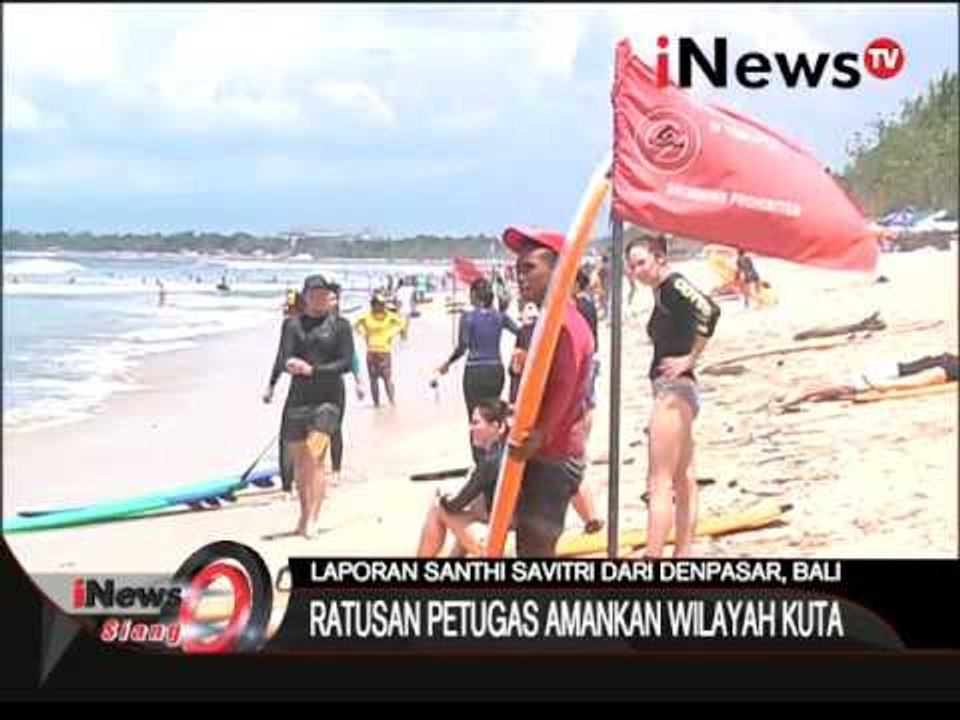 Live report: Pihak kepolisian meningkatkan status pengamanan di Bali - iNews Siang 31/12