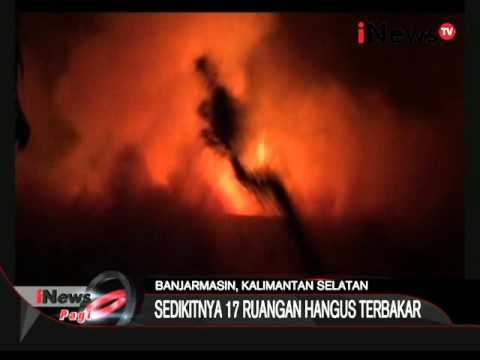 Sebuah rumah sakit di Banjarmasin ludes terbakar disebabkan percikan kembang api - iNews Pagi 01/01