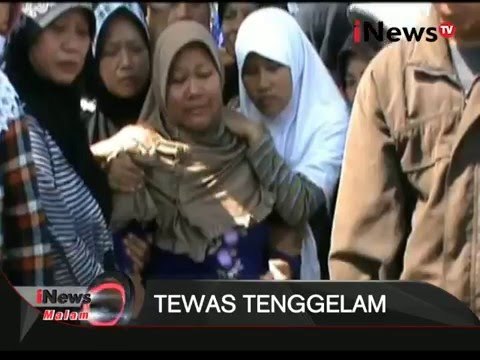 Pemakaman 2 jenazah pemuda yang tewas tenggelam diwarnai isak tangis - iNews Malam 03/01