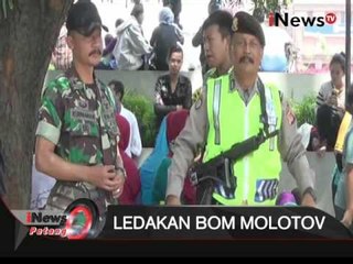 Ledakan bom molotov di bandung, polisi masih bersiaga di lokasi - iNews Petang 01/01