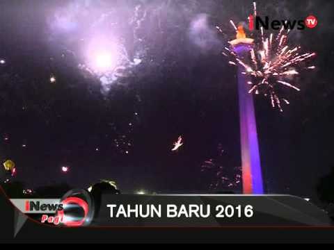 Kemeriahan perayaan pergantian tahun di Monas - iNews Pagi 01/01