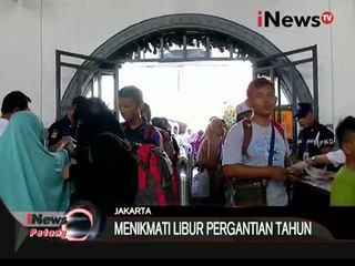 Stasiun Gambir Terus Di Padati Penumpang Di Awal Tahun - iNews Petang 01/01