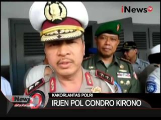 Kepala korlantas polri pantau langsung arus balik libur natal - iNews Malam 03/01