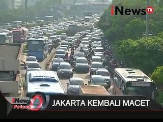 Jakarta Kembali Hadapi Kemacetan - iNews Petang 04/01