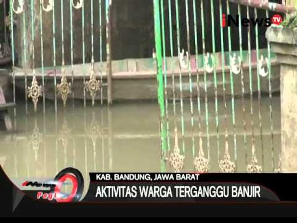Ratusan rumah terendam banjir hingga setinggi 1 meter di Bale Endah Bandung - iNews Pagi 05/01