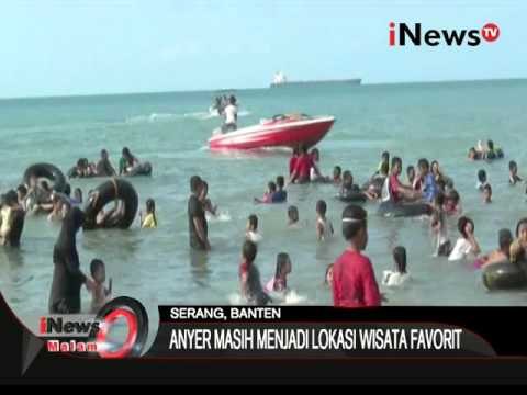 Hari terakhir libur tahun baru, Pantai Anyer masih dipadati wisatawan - iNews Malam 03/01