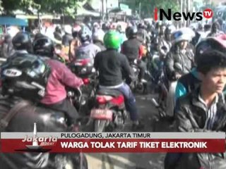Blokade Jalan, Warga Tolak Tarif Tiket Elektonik - Jakarta Today 04/01