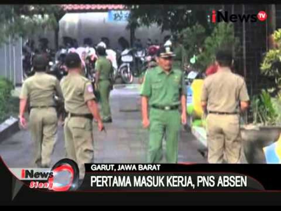 PEgawai Negeri Sipil telat dihari pertama kerja - iNews Siang 04/01