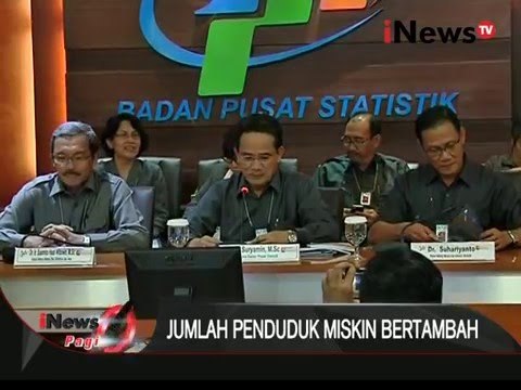 Data BPS: jumlah penduduk miskin bertambah 780 jiwa dari tahun 2014 - iNews Pagi 05/01