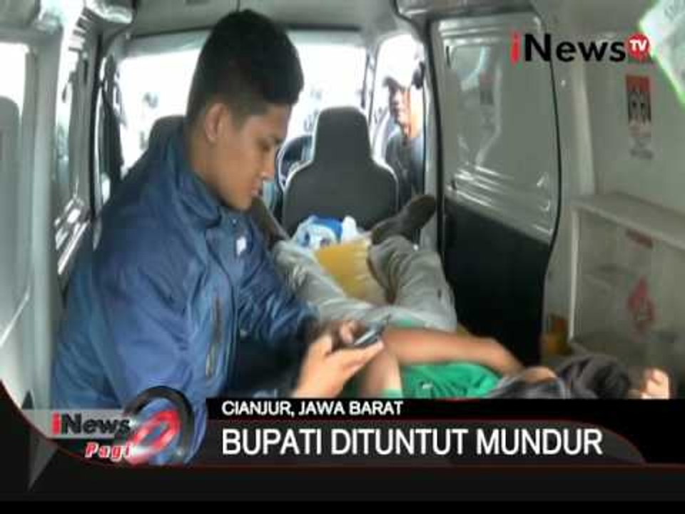 Demo di Cianjur berakhir ricuh, mengakibatkan 10 orang luka - iNews Pagi 05/01
