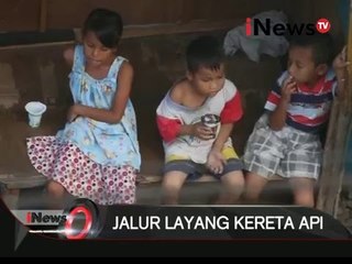 1600 warga diminta segera pindah dari rel kereta api - iNews Petang 05/01