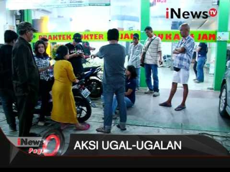 Pengemudi Gojek ditabrak remaja ugal-ugalan di Tebet, Jakarta - iNews Pagi 06/01