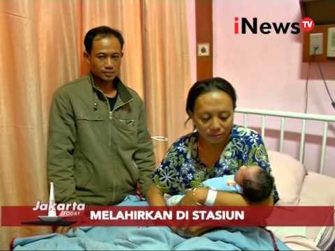 Seorang ibu melahirkan di stasiun Manggarai - Jakarta Today 05/01
