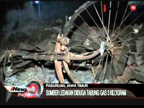 Satu rumah warga di Pasuruan meledak, sumber ledakan diduga dari tabung gas 3 kg - iNews Pagi 07/01