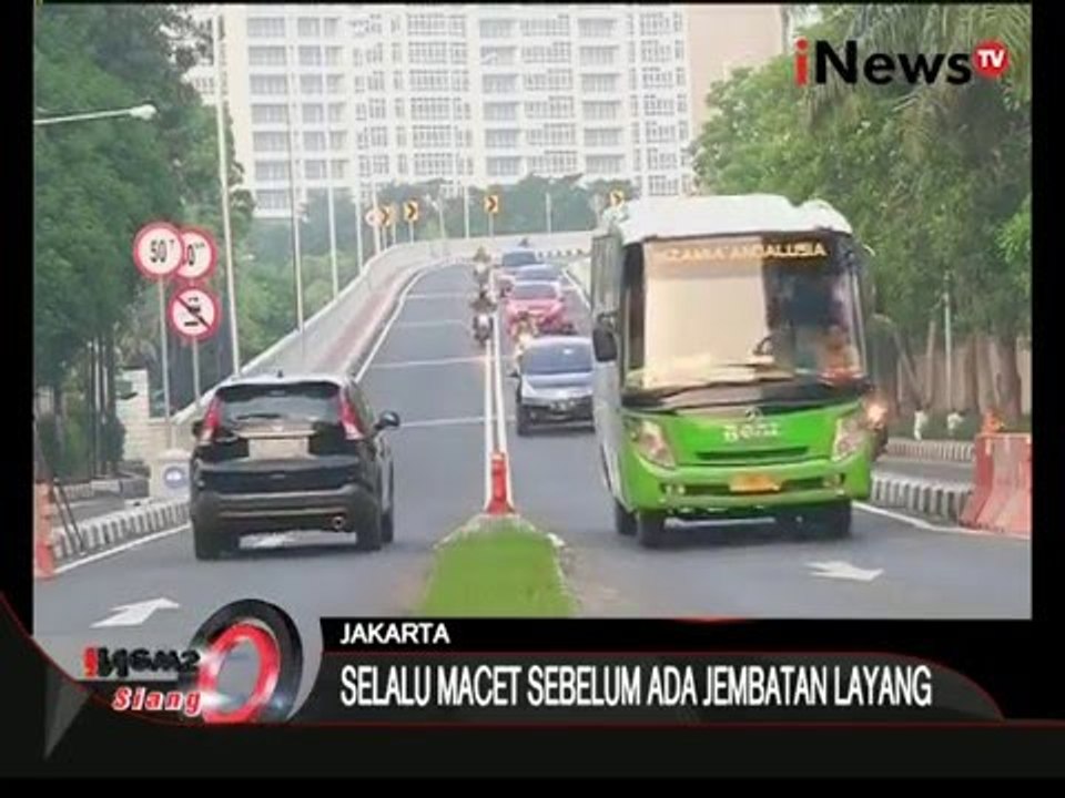 Jalan layang yang hubungkan Permata Hijau dengan Senayan berhasil urai kemacetan - iNews Siang 07/01