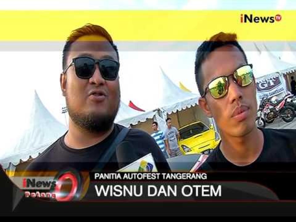 Event Autofest, event modifikasi mobil di Tangerang - iNews Petang 07/01