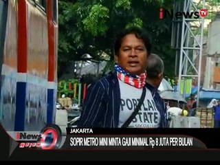 WOOW !!! Sopir Metro Mini minta gaji minimal 8 juta per bulan - iNews Malam 07/01