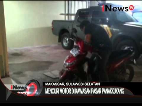 Kepergok pemilik motor, maling motor babak belur dihajar warga - iNews Pagi 07/01