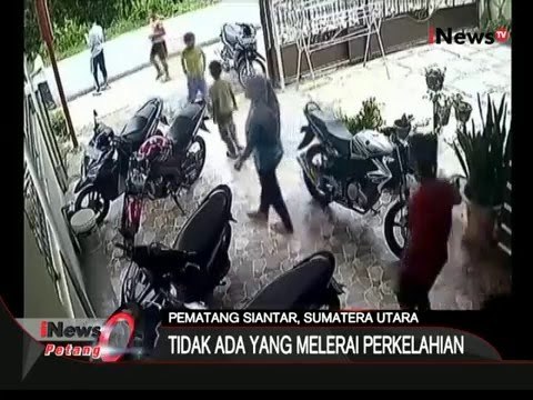 Seorang siswa SMP di Pematang Siantar melapor kepolisi terkait penganiayaan - iNews Petang 08/01