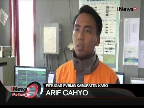 Sejak pagi tadi gunung Sinabung kembali erupsi - iNews Petang 07/01