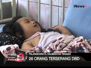 Musim hujan, 26 orang terserang DBD di Palangkaraya - iNews Petang 08/01