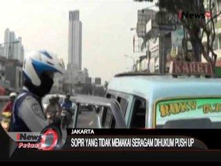 Dishub DKI Jakarta kembali adakan razia angkutan umum yang tidak layak - iNews Petang 06/01