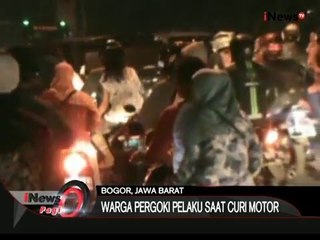 Hendak mencuri motor, seorang pelaku curanmor nyaris tewas dikeroyok warga - iNews Pagi 11/01