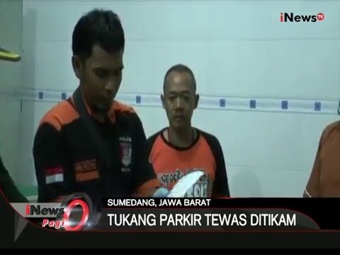 Gara-gara kopi, seorang juru parkir tewas ditusuk di Sumedang - iNews Pagi 11/01