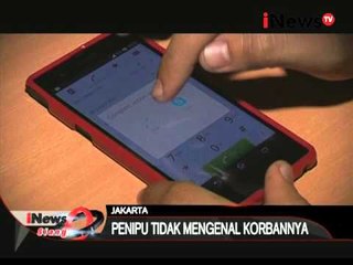 Penipuan Via telpon genggam - iNews Siang 08/01