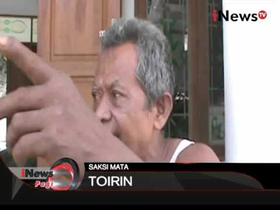 Rekaman CCTV pelemparan batu bata ke Masjid Umar Al Faruq, Madiun - iNews Pagi 12/01