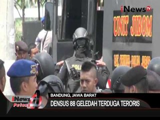 Densus 88 geledah rumah terduga teroris di Bandung - iNews Petang 12/01