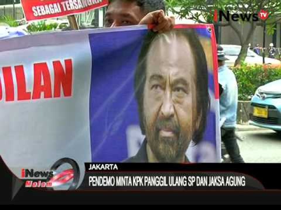 PERMUK tuntut KPK tetapkan Surya Paloh dan HM Prasetyo sebagai tersangka - iNews Malam 12/01