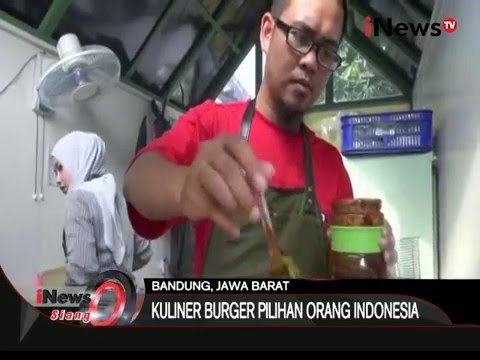 Burger timbel cita rasa unik dengan rempah khas indonesia - iNews SIang 11/01