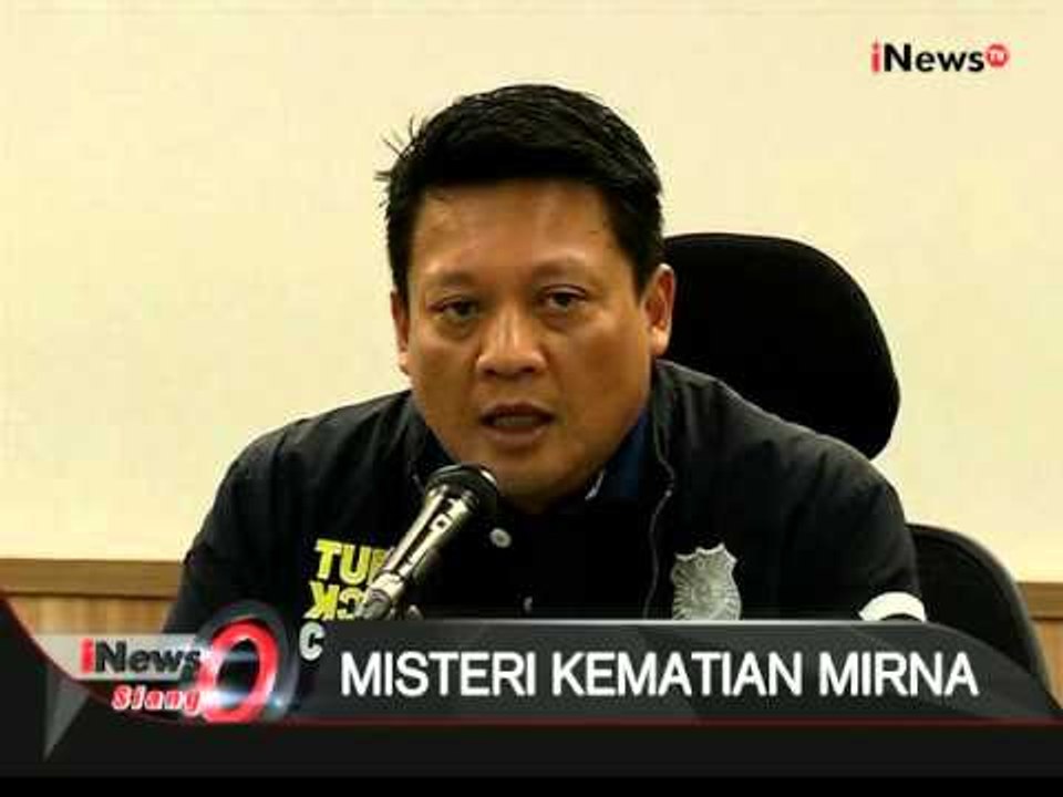 Setelah periksa 6 sampel kopi, polisi sebut kematian Mirna tidak wajar - iNews Siang 12/01