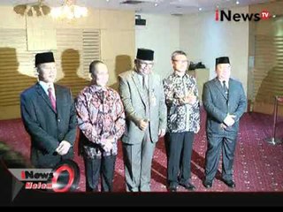 Mantan ketua KPK, Johan Budi resmi menjadi jubir presiden - iNews Malam 12/01