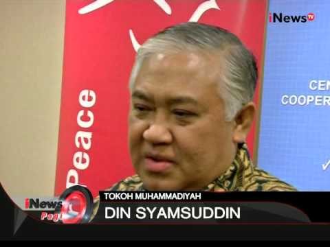 Tokoh Muhammadiyah, Din Syamsuddin himbau masyarakat waspada organisasi terlarang - iNews Pagi 13/01