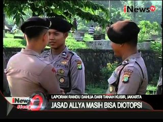 Live Report: Polisi otopsi jasad Allya Siska korban Chiropractic - iNews Siang 13/01