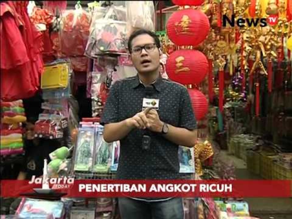 Penertiban angkot ricuh, Brimob dan tukang ojeg adu mulut - Jakarta Today 13/01