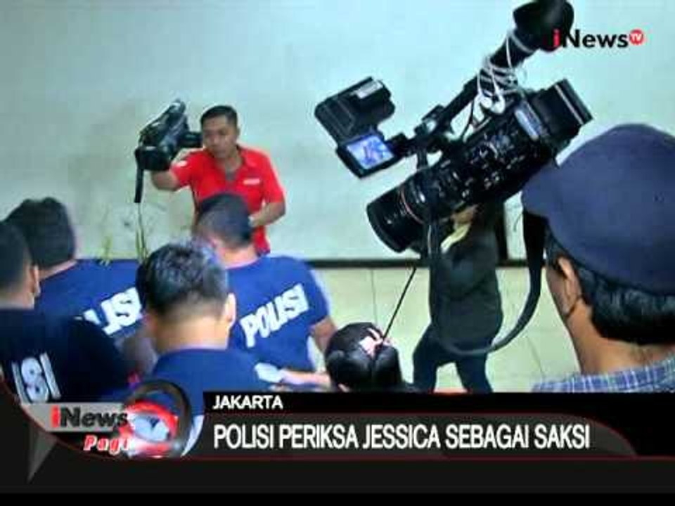 Sebagai saksi, kepolisian Polda Metro Jaya periksa Jessica pada rabu malam - iNews Pagi 14/01