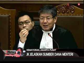 JK : DOM untuk dana diluar anggaran Menteri - iNews Breaking News 14/01