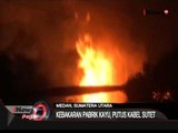 Kebakaran pabrik kayu di Medan menyebabkan putusnya kabel sutet - iNews Pagi 18/01