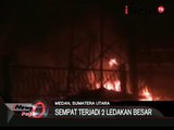 Kebakaran pabrik kayu di Medan menyambar kabel sutet hingga putus - iNews Pagi 18/01
