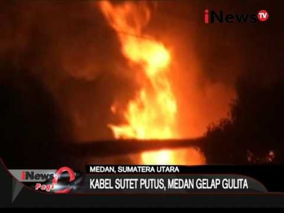 Dampak kebakaran pabrik kayu memutus aliran listrik untuk sebagian Sumut & Aceh - iNews Pagi 18/01