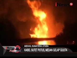 Dampak kebakaran pabrik kayu memutus aliran listrik untuk sebagian Sumut & Aceh - iNews Pagi 18/01