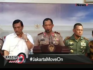 Polisi sebut ISIS dibalik serangan teror Kamis pekan lalu - Special Event 18/01