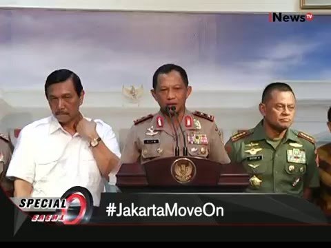 Polisi sebut ISIS dibalik serangan teror Kamis pekan lalu - Special Event 18/01